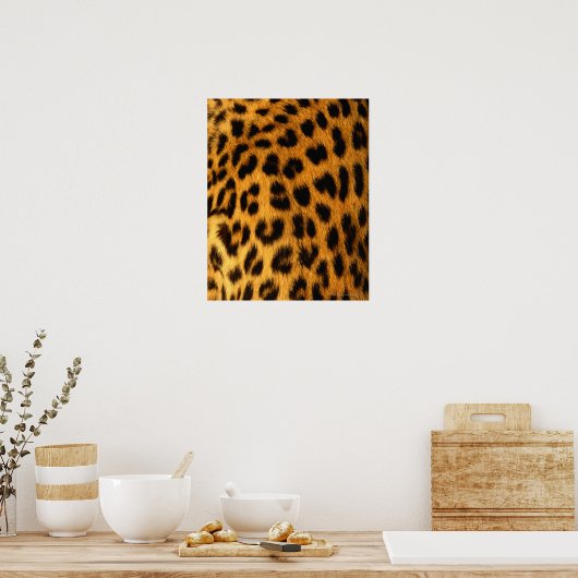 Poster Fourrure Jaguar (Cuisine)