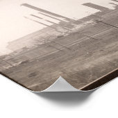 Poster Fours à charbon, Birmingham, photo longue ALYard (Coin)