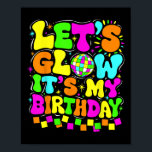 Poster Fous son My Birthday Party Glowers 80s Group<br><div class="desc">Fous son My Birthday Party Glowers 80s Équipe de groupe</div>