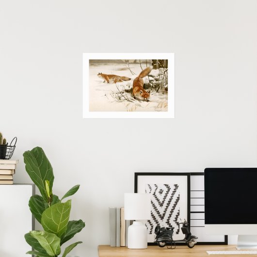 Poster Fox (Bureau à domicile)