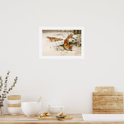 Poster Fox (Cuisine)