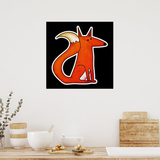 Poster Fox (Cuisine)