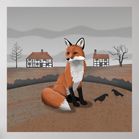 Poster Fox (Devant)