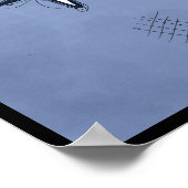 Poster Fox a sauté au-dessus de la lune (Coin)