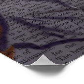 Poster Fox Avec Flûte (Coin)