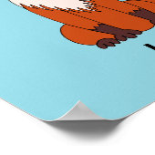 Poster Fox "Be Brave" (Coin)