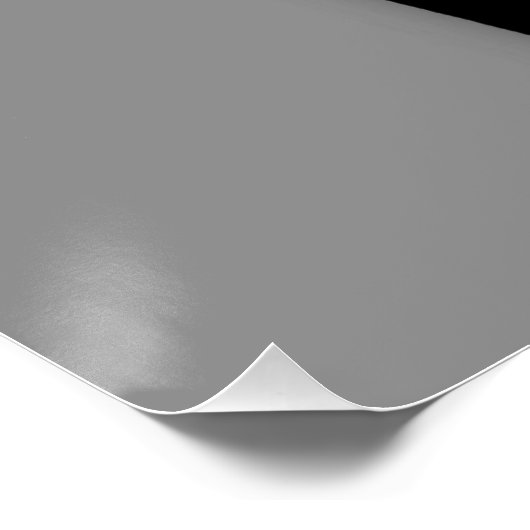 Poster Fox Design d'art moderne en argent (Coin)