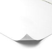 Poster fox doodwhite gray simple kidrawing (Coin)