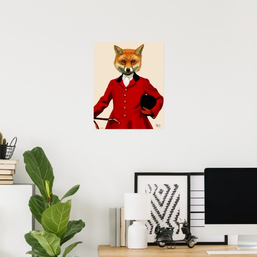 Poster Fox Hunter (Bureau à domicile)