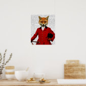 Poster Fox Hunter 2 Portrait (Cuisine)