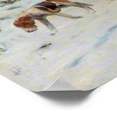 Poster Fox Huntsmen et Hounds Retour à la maison (Coin)