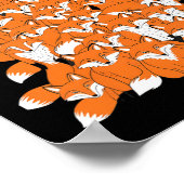 Poster Fox Noël Arbre Fox Xmas Arbre drôle Fox Noël (Coin)