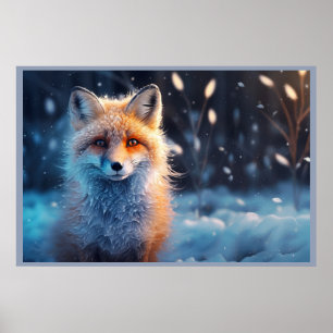 Poster Fox of the Mysterious Forest
