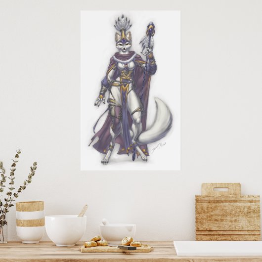 Poster Fox Shaman (Cuisine)