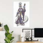 Poster Fox Shaman (Bureau à domicile)