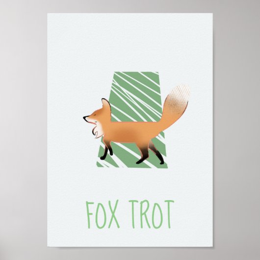 Poster Fox Trot ! (Devant)