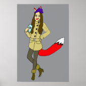 Poster Foxgirl (Devant)