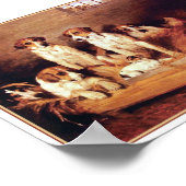 Poster Foxhounds and Terriers par John Emms (Coin)