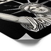 Poster Foxtrots Delta Tangos Résiste Statue Lib (Coin)