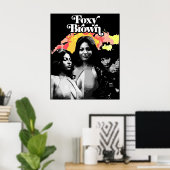 Poster Foxy Brown 74 (Bureau à domicile)