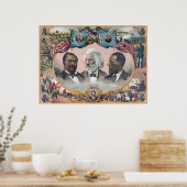 Poster Fr3d3rick Bailey Douglass avec Black Abolitionnist (Cuisine)