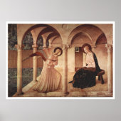 Poster Fra Angelico - Annonciation (Devant)