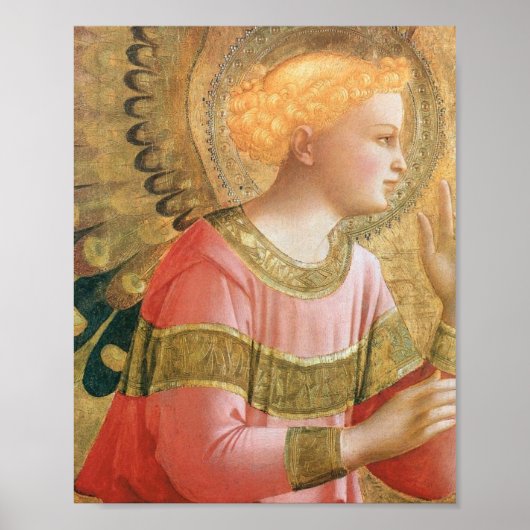 Poster Fra Angelico - Archangel Gabriel Annunciate (Devant)