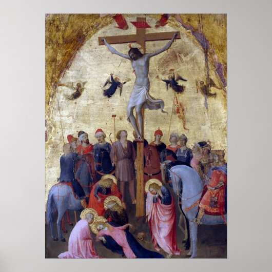 Poster Fra Angelico La Crucifixion (Devant)