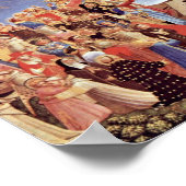 Poster Fra Angelico - Le jugement Dernier (Coin)