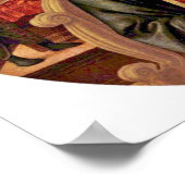 Poster Fra Filippo Lippi - Vierge à l'enfant (Coin)