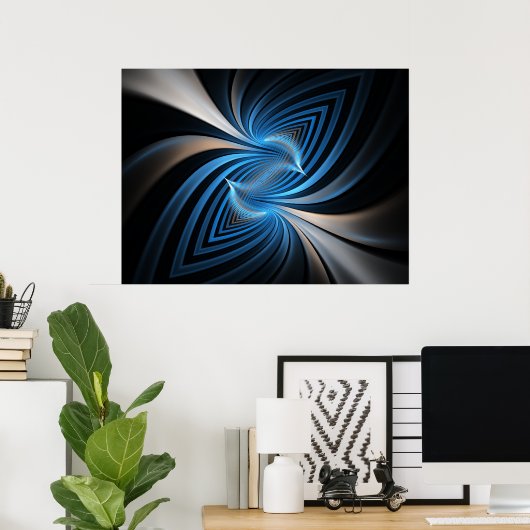 Poster Fractage Bluebirds (Bureau à domicile)