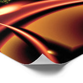 Poster Fractage du revêtement de cuivre (Coin)