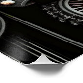 Poster Fractages métalliques (Coin)