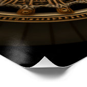 Poster Fractages métalliques (Coin)