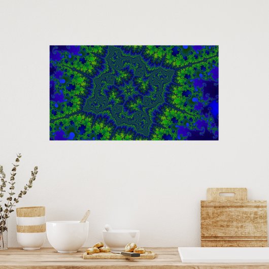 Poster fractal (Cuisine)