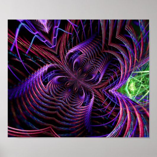 Poster fractal (Devant)