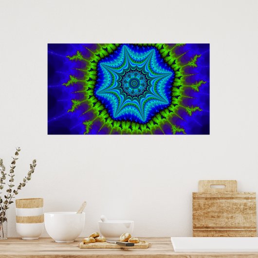 Poster fractal (Cuisine)