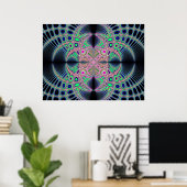 Poster Fractal2070 (Bureau à domicile)