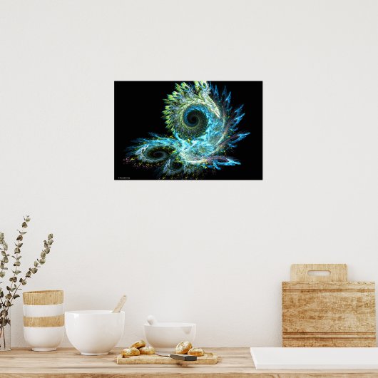 Poster fractal _07 (Cuisine)