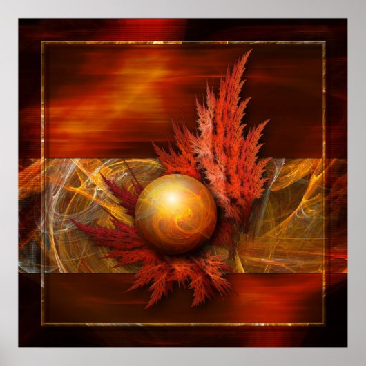 Poster Fractal-1 (Devant)