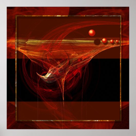 Poster Fractal-3 (Devant)