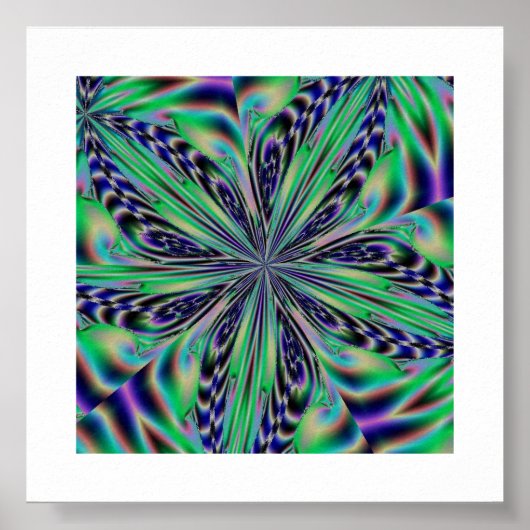 Poster Fractal 5 (Devant)