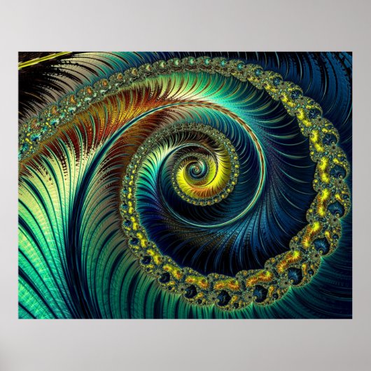Poster Fractal Art 42 (Devant)