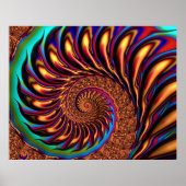 Poster Fractal Art 47 (Devant)