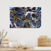 Poster Fractal ART GumGum (Cuisine)