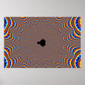 Poster Fractal Central - Fractal Art (Devant)