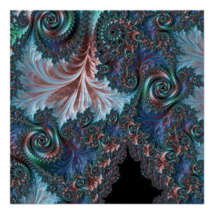 Poster Fractal de Mandelbrot