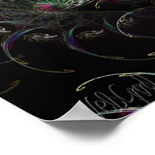 Poster Fractal Dreamcatcher (Coin)