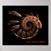 Poster Fractal Firebird (Devant)