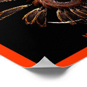 Poster Fractal Firebird (Coin)